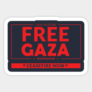 Peace for Gaza Sticker